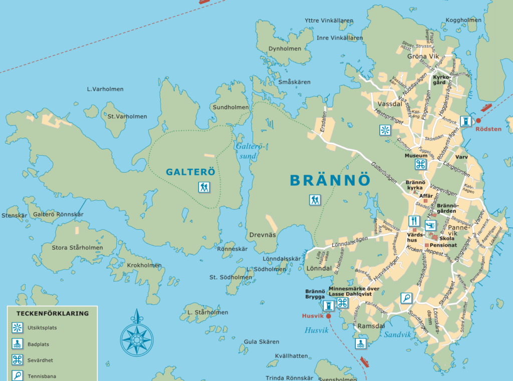 Kartor – Brännö vägförening